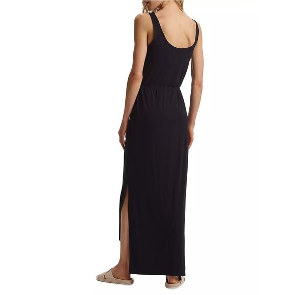 COMMANDO Butter Sleeveless Drawstring Maxi Dress in Black - NWT - Picture 2 of 3